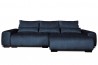 Ecksofa Turin UD Rechts Blau Boxspringpolsterung