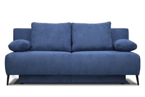 Sofa Darwin Blau mit Boxspringpolsterung