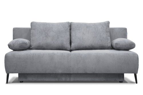 Sofa Darwin hell grau mit Boxspringpolsterung