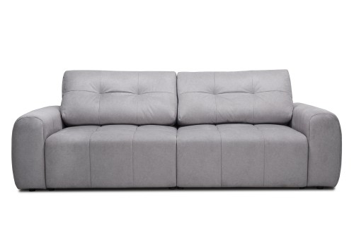 Sofa Bergamo grau mit Boxspringpolsterung