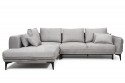 Ecksofa Rom UD Links Grau mit Schlaffunktion