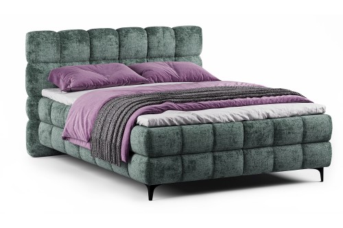 Boxspringbett Melani 1,6 m mit Topper
