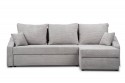 Sofa Mix 1 Hellgrau Schlafsofa mit Eurobook-Mechanismus